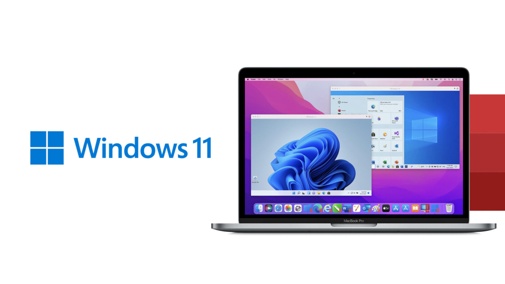 Macで最新版Windows11を起動することができる